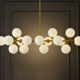 Hanging lamp the mimosa pendant by atelier areti